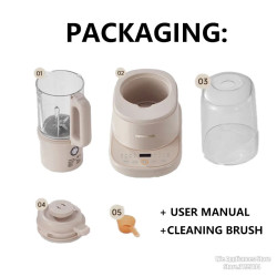 JOYOUNG Soymilk Maker - 1,2 l, 31.000 giri/min, miscelazione senza interruzioni